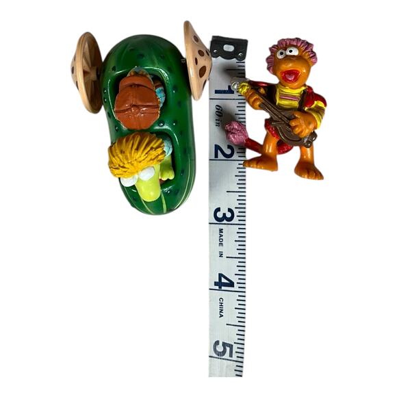 Vintage Fraggle Rock Figures Set 1980s PVC Toys Gobo Red Doozers Rare Jim Henson - Picture 14 of 14
